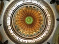 Photo: Ã¢â¬ÅInterior of the Dome, Rotunda, Illinois State Capitol, Springfield, IllinoisÃ¢â¬Â Royalty Free Stock Photo